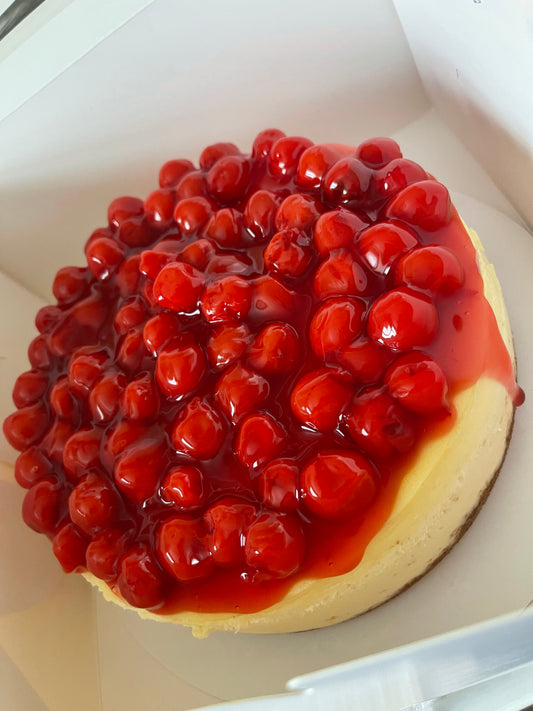 Traditional Cherry Cheesecake